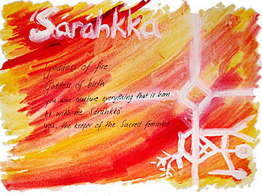 Sarahkka - godess of fire